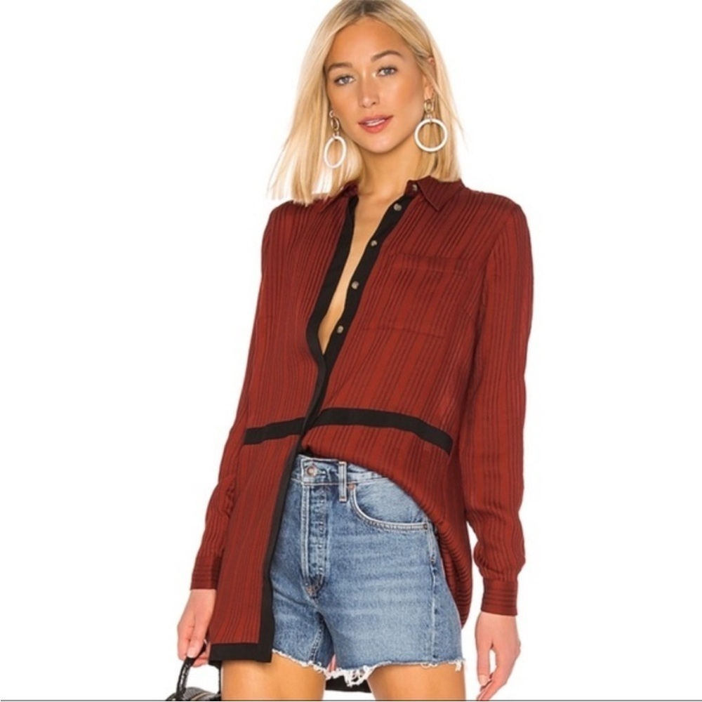 House of Harlow 1960 x Revolve Marie Spice Blouse